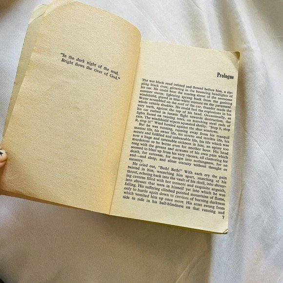 Bright Flows the River Vintage Paperbound Book Taylor Caldwell 1979 - Picture 6 of 7